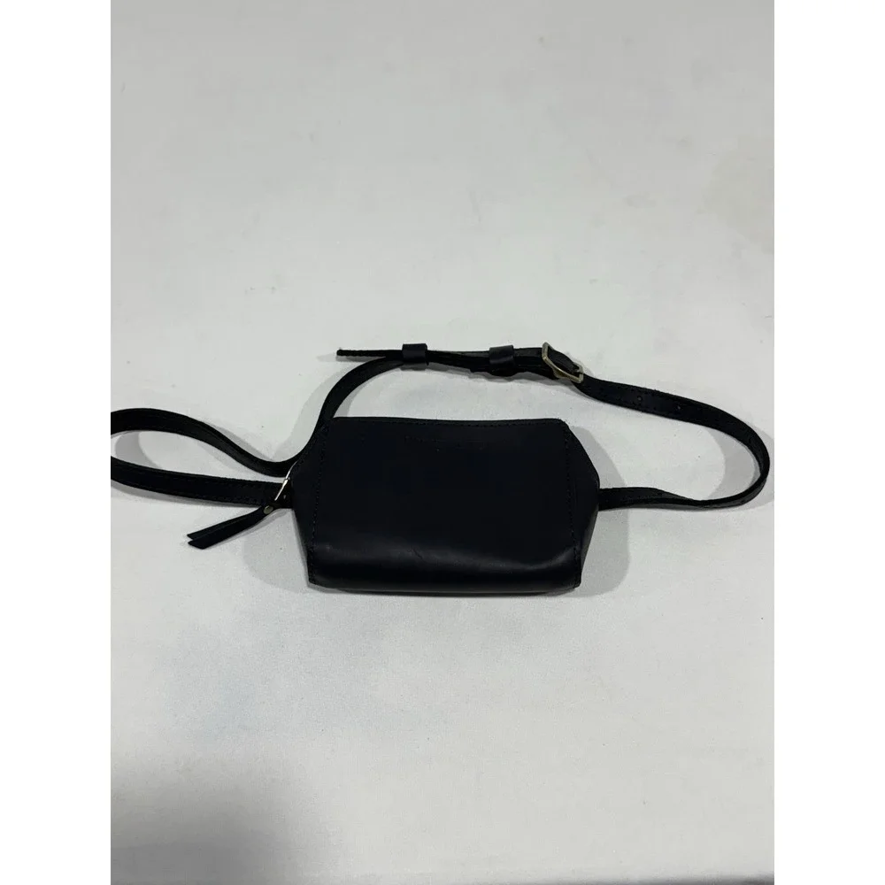 Portland Leather Goods Bag Basic Black Adjustable Waist Belt